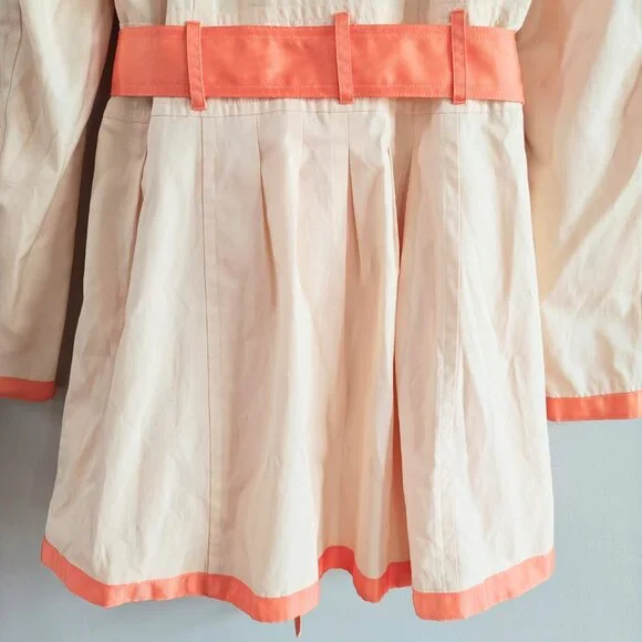 BLACK RIVET Double Breasted Trench Coat - Picture 5 of 16